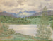 Loughrigg Tarn i Langdale Pikes, Westmorland - Henry James Holiday — widok dzieła