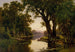 Un billabong du Goulburn, Victoria - Henry James Johnstone — widok dzieła