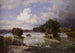 Spadające wodospady Saint Anthony, tak jak wyglądały w 1848 roku - Henry Lewis — widok dzieła