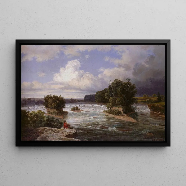 Henry Lewis - St Anthony Falls as It Appeared in 1848.webp