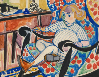 Gouache - Henry Lyman Saen — widok dzieła
