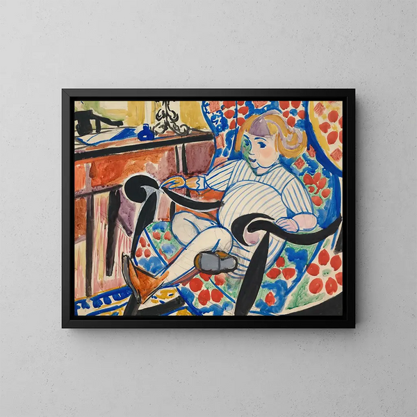 Gouache - Henry Lyman Saen — oprawiony obraz na ścianie
