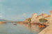 Widok portu latem - Henry Malfroy — widok dzieła