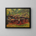 Bretonzki Obraz z Pont-Aven z nogami w rzece - Henry Moret — oprawiony obraz na ścianie