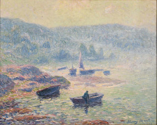 Henry Moret - Brume sur la rivire  PontAven.webp
