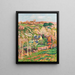 Fermes en Bretagne - Henry Moret — oprawiony obraz na ścianie