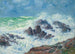 Groza pogody w Saint-Grenoble, Pointe de Penmarch - Henry Moret — widok dzieła