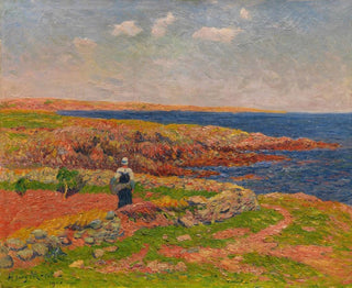 La Baie de Merrien - Henry Moret — widok dzieła