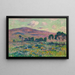 Lande bretonne - Henry Moret — oprawiony obraz na ścianie