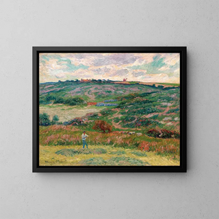Le Faucheur - Henry Moret — oprawiony obraz na ścianie