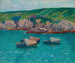 Les barques Dolan - Henry Moret — widok dzieła