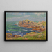 Les Rochers d'Ouessant - Henry Moret — oprawiony obraz na ścianie