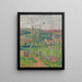 L'hiver en Bretagne - Henry Moret — oprawiony obraz na ścianie