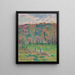 pejzażu zimowego w kierunku Pont-Aven - Henry Moret — oprawiony obraz na ścianie