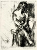 modelki siedzącej - Henry Nielsen — widok dzieła