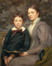 Mme William T. Evans i jej syna - Henry Oliver Walker — widok dzieła