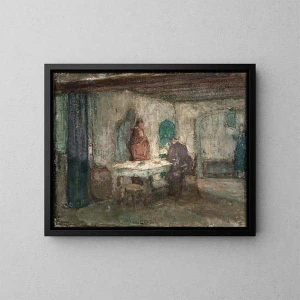 I zniknęli z ich widoku - Henry Ossawa Tanner — oprawiony obraz na ścianie