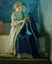 Chrystus i Jego Matka studiują Pisma - Henry Ossawa Tanner — widok dzieła