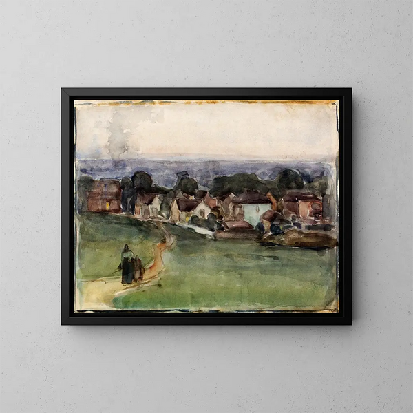 Kansas City, Kansas - Henry Ossawa Tanner — oprawiony obraz na ścianie
