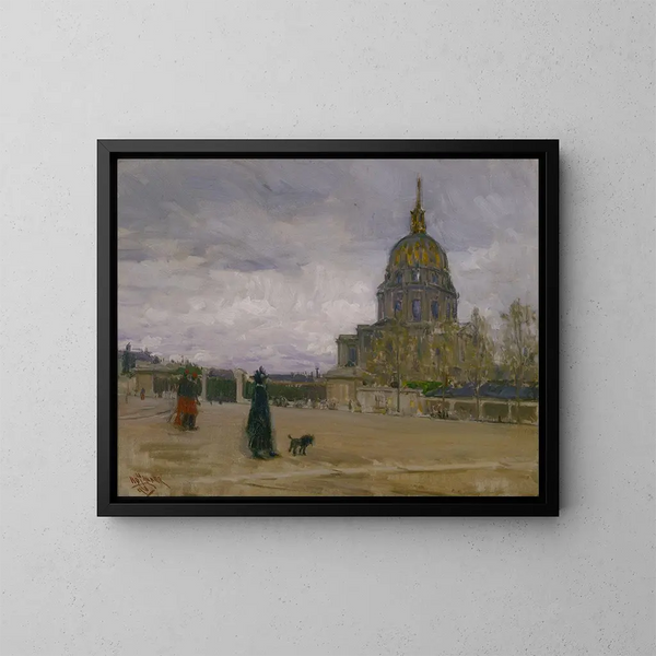 Les Invalides à Paris - Henry Ossawa Tanner — oprawiony obraz na ścianie