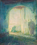 scena marokańska - Henry Ossawa Tanner — widok dzieła