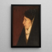 Profil kobiety głowy - Henry Ossawa Tanner — oprawiony obraz na ścianie