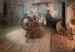 Filage à la lumière du feu L'enfance de George Washington Gray - Henry Ossawa Tanner — widok dzieła