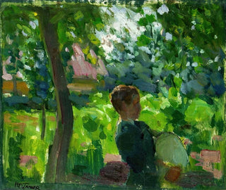 Studium do lekcji dudek - Henry Ossawa Tanner — widok dzieła