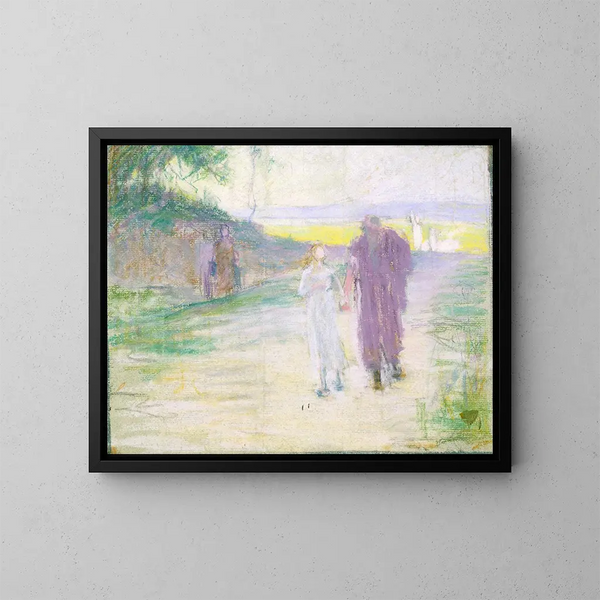 Studium do lotu w Egipcie - Henry Ossawa Tanner — oprawiony obraz na ścianie