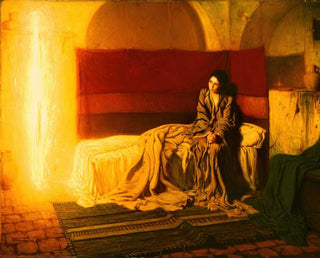 Zwiastowanie - Henry Ossawa Tanner — widok dzieła