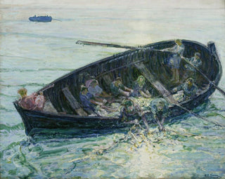 La pêche miraculeuse - Henry Ossawa Tanner — widok dzieła