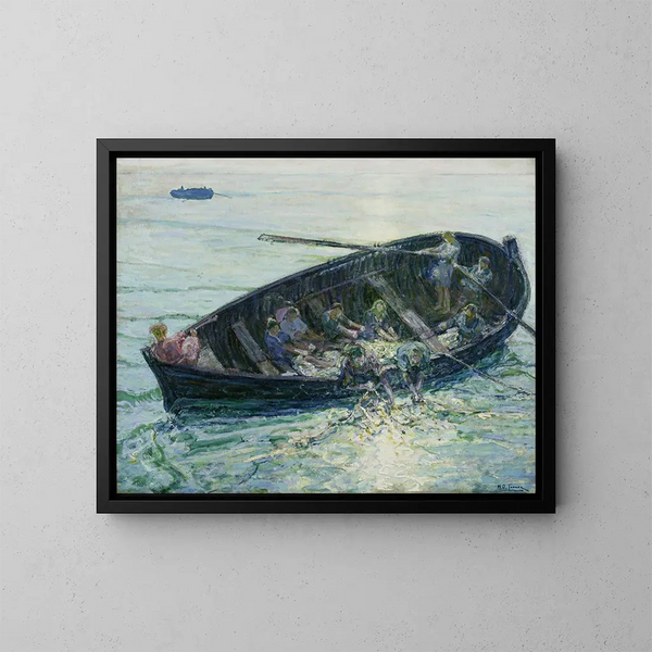 La pêche miraculeuse - Henry Ossawa Tanner — oprawiony obraz na ścianie