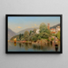 Villa Lac de Côme - Henry Pember Smith — oprawiony obraz na ścianie