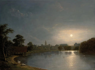 La parade des Horse Guards depuis le parc St James - Henry Pether — widok dzieła