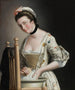 portret kobiety piorącej ubrania, prawdopodobnie Maria, hrabina Coventry - Henry Robert Morland — widok dzieła