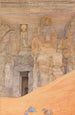 Abou Simbel - Henry Roderick Newman — widok dzieła