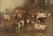 Psów myśliwskich chwytających ofiarę - Henry Schouten — widok dzieła