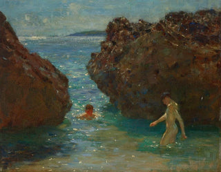 Baigneurs - Henry Scott Tuke — widok dzieła