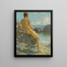 La Baigneuse - Henry Scott Tuke — oprawiony obraz na ścianie