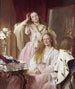 Emma i Federica Bankes z Soughton Hall - Henry Tanworth Wells — widok dzieła