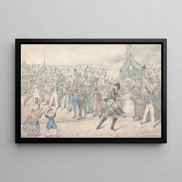 Henry Thomas Alken - Mr Jorrocks Beats the Baron for Speed.webp
