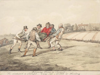 Henry Thomas Alken - Qualified Horses and Unqualified Riders Returning Home in Triumph He Disdaind a Slothful Easey Life so Took to Hunting.webp