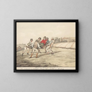 Henry Thomas Alken - Qualified Horses and Unqualified Riders Returning Home in Triumph He Disdaind a Slothful Easey Life so Took to Hunting.webp