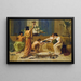 Le Banquet - Henry Thomas Schafer — oprawiony obraz na ścianie