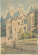 Château de Vouzan - Henry Victor Burgy — widok dzieła
