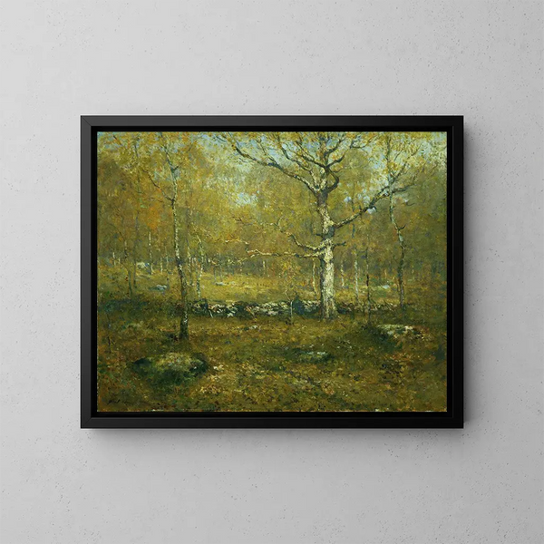 Bois de printemps - Henry Ward Ranger — oprawiony obraz na ścianie