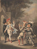 Le Duel La Nuit des Rois Acte III Scène IV - Henry William Bunbury — widok dzieła