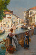 San Trovaso Venise - Henry Woods — widok dzieła