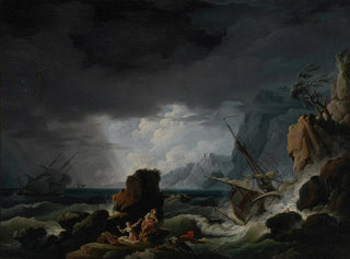 Le Naufrage - Henry d'Arles — widok dzieła