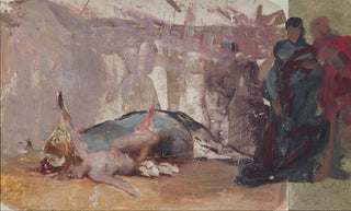 Henryk Siemiradzki - Study to the Painting Christian Dirce.webp